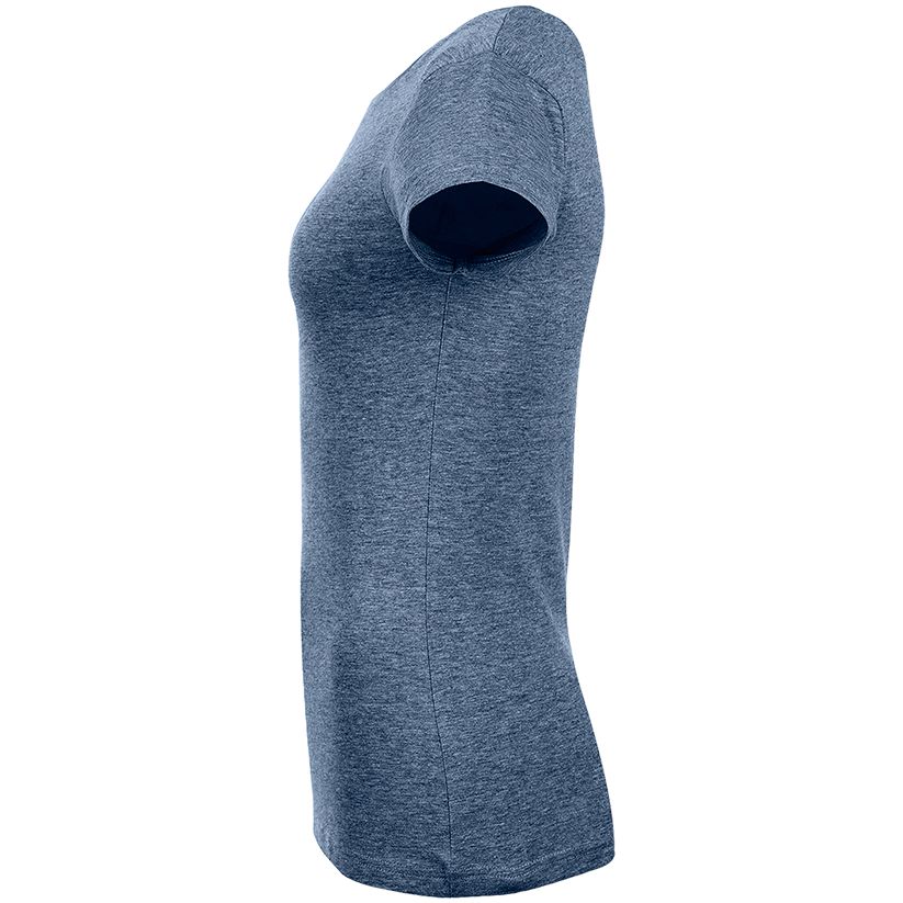 Футболка женская Mixed Women темно-синий меланж / Миниатюра WWW (1000)