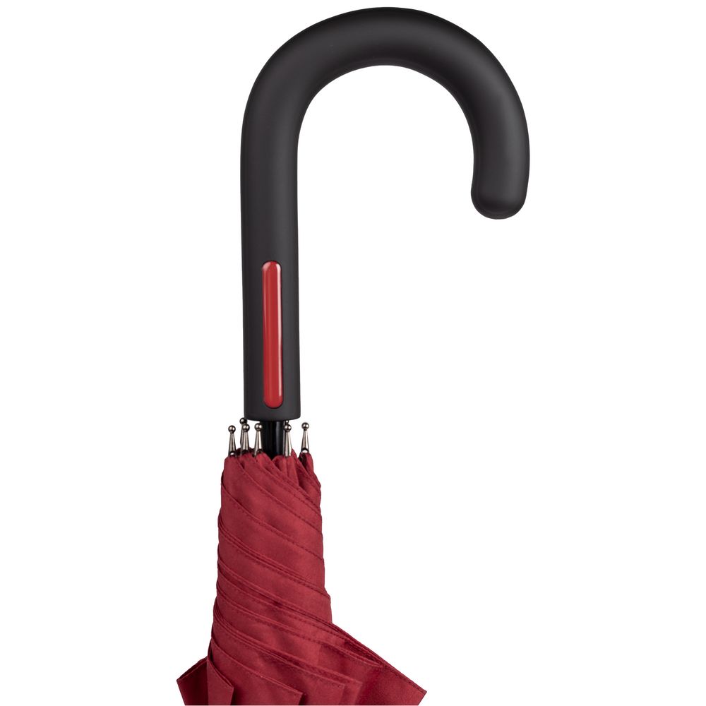 Зонт-трость Glasgow, бордовый / Миниатюра WWW (1000)