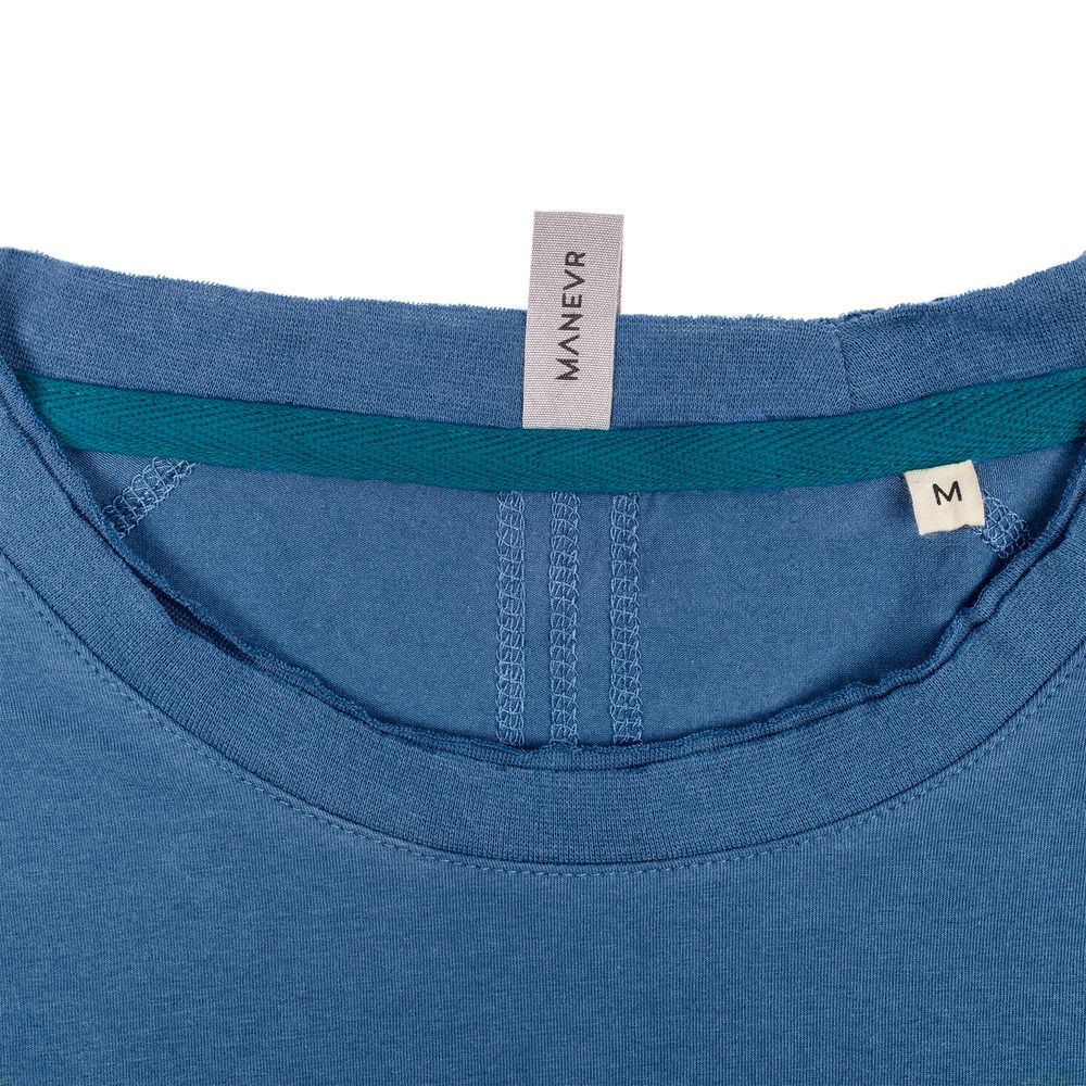 Футболка унисекс Vozduh 1.0, синяя / Миниатюра WWW (1000)