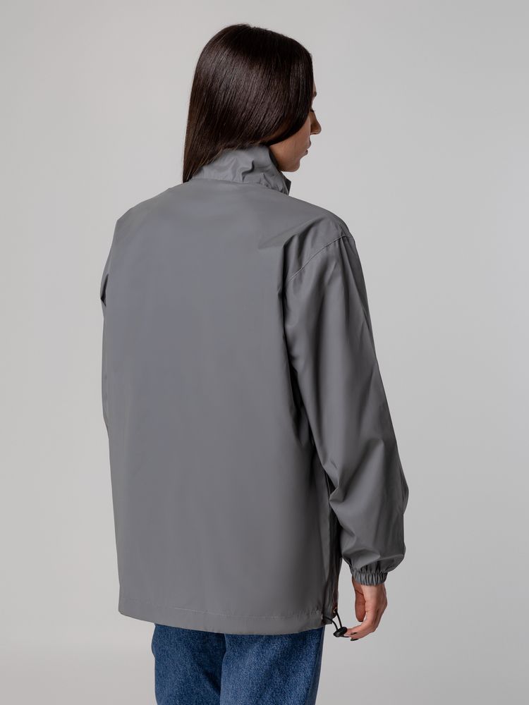 Ветровка Manifest из светоотражающей ткани, серая / Миниатюра WWW (1000)