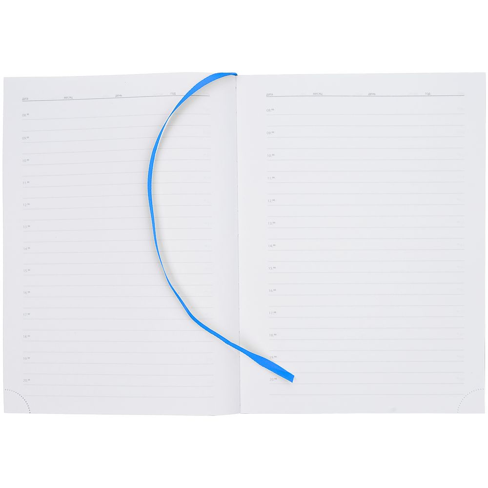 Ежедневник Latte Maxi, недатированный, синий / Миниатюра WWW (1000)