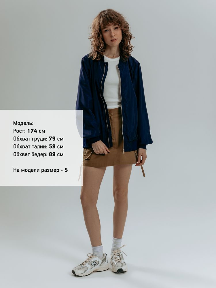 Бомбер Wigton, темно-синий / Миниатюра модельного (1000)