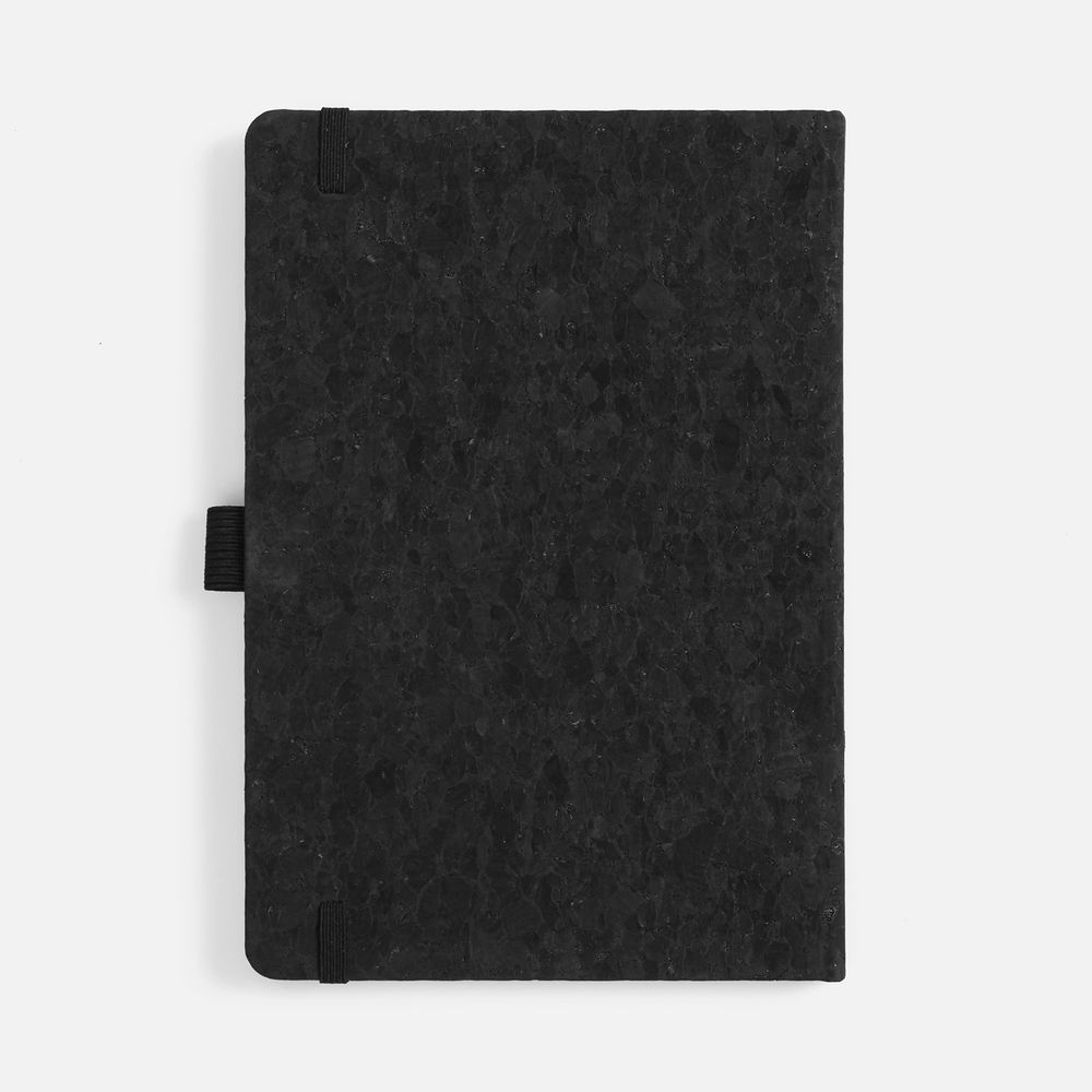 Блокнот Cork County, черный / Миниатюра WWW (1000)