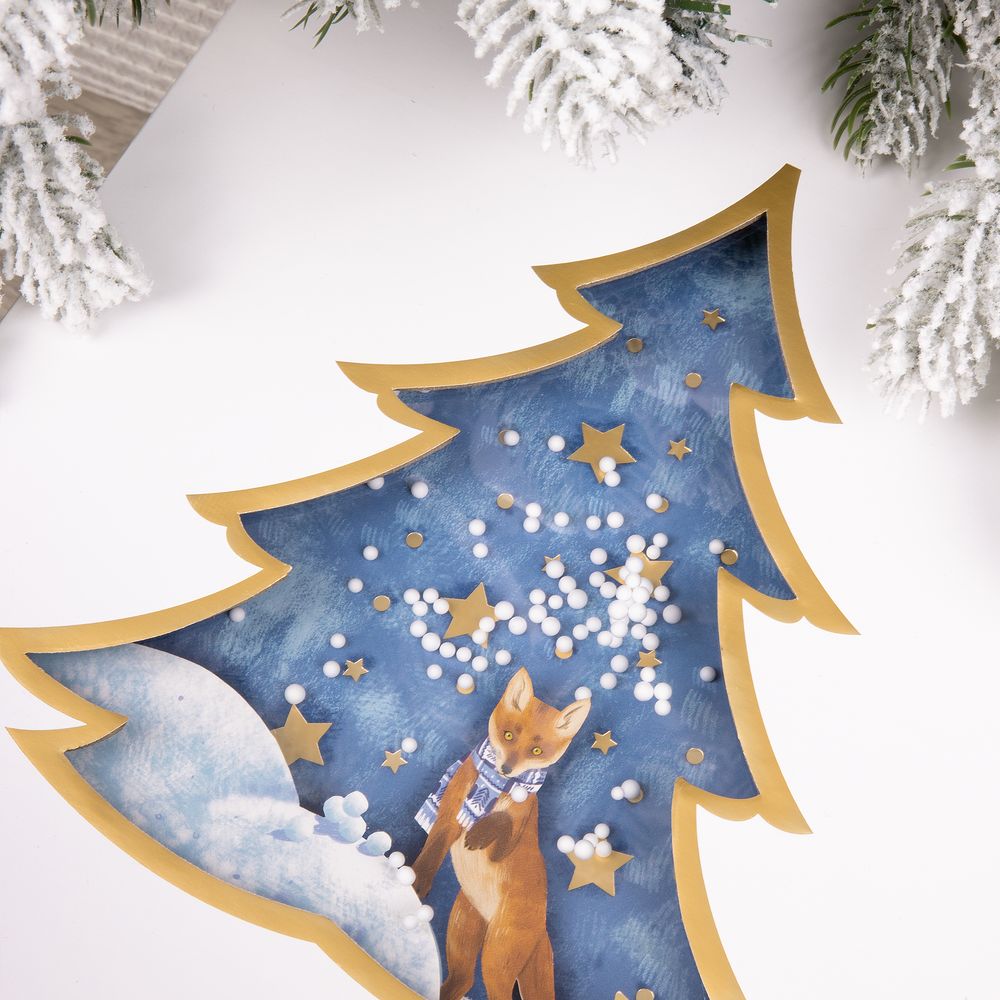 Коробка Christmas Tree, L / Миниатюра WWW (1000)