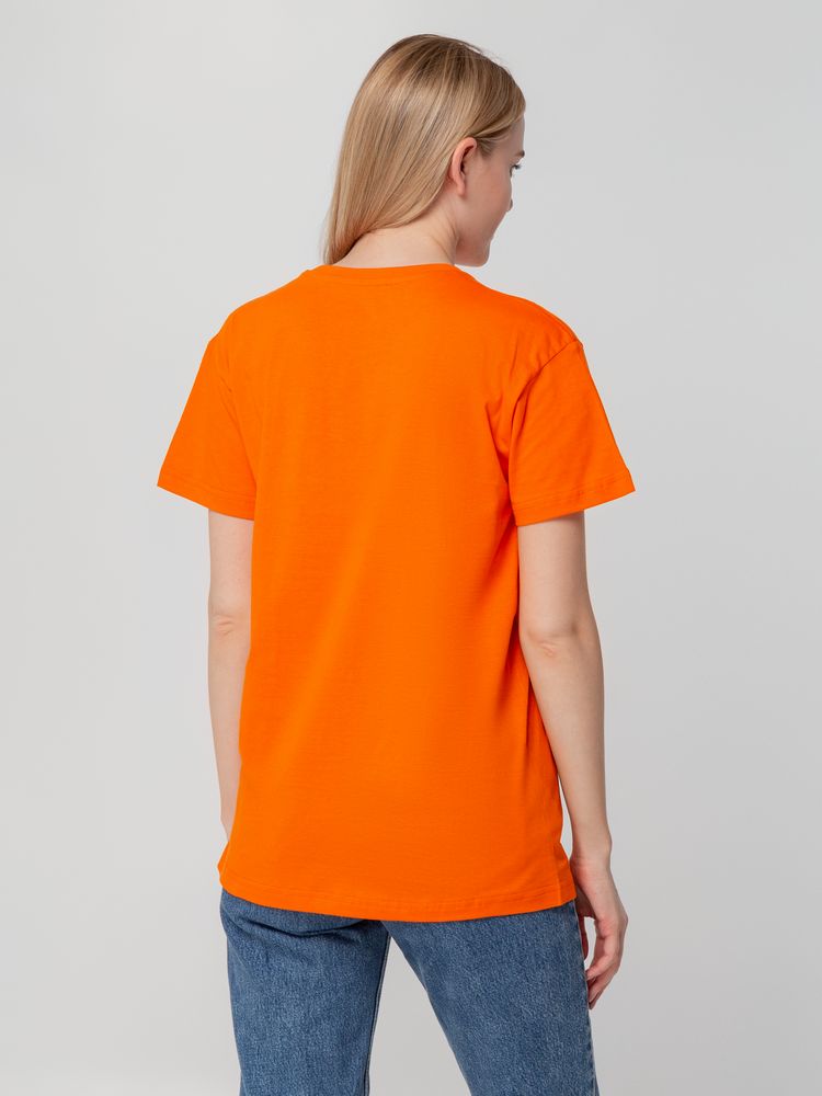 Футболка унисекс T-bolka 140, оранжевая / Миниатюра WWW (1000)