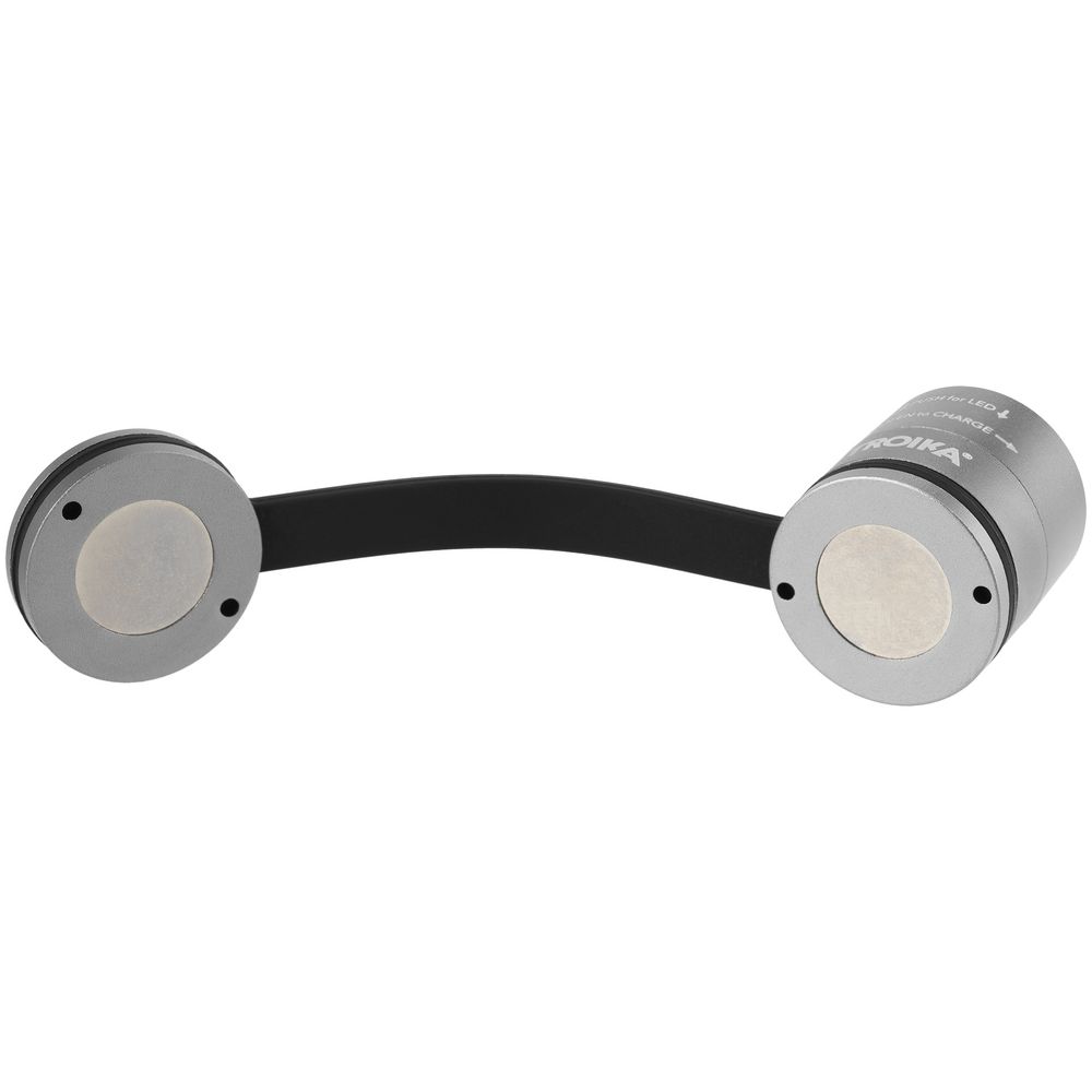 Фонарик Eco Run, серебристый / Миниатюра WWW (1000)