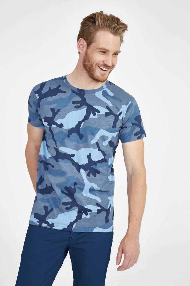Футболка мужская Camo Men 150 камуфляж / Миниатюра WWW (1000)