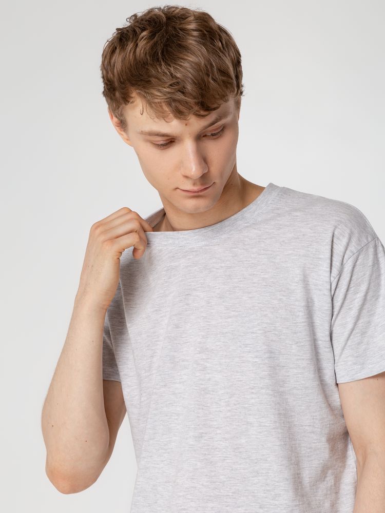 Футболка унисекс Regent 150, светло-серый меланж / Миниатюра WWW (1000)