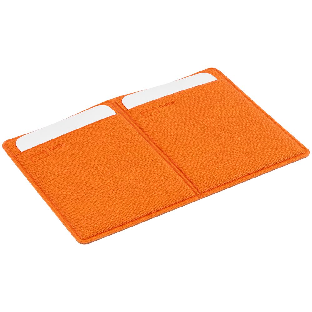 Обложка для автодокументов Devon Light, оранжевая / Миниатюра WWW (1000)