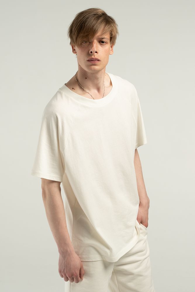 Футболка унисекс T2, молочно-белая / Миниатюра WWW (1000)