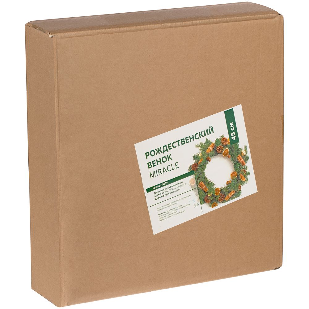 Рождественский венок Miracle / Миниатюра WWW (1000)