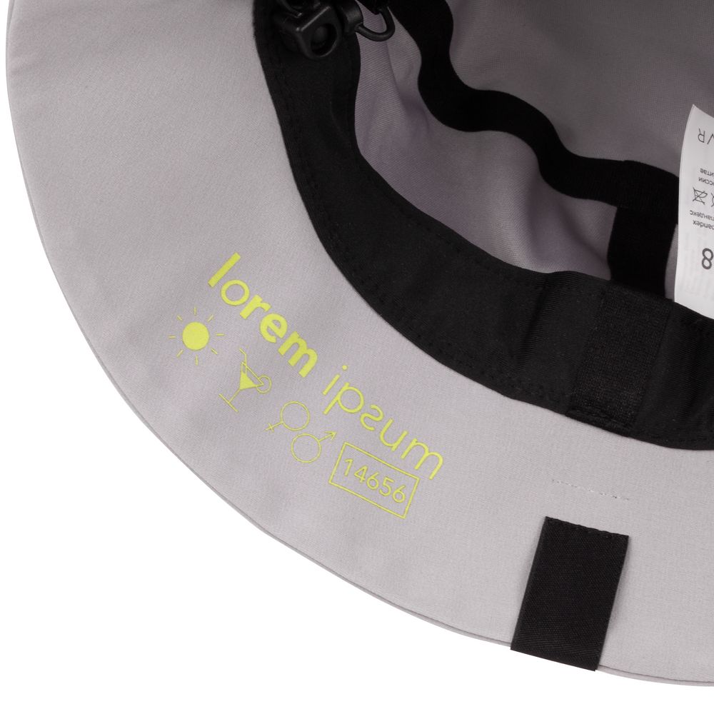 Панама Kosmos, серая / Миниатюра нанесения (1000)