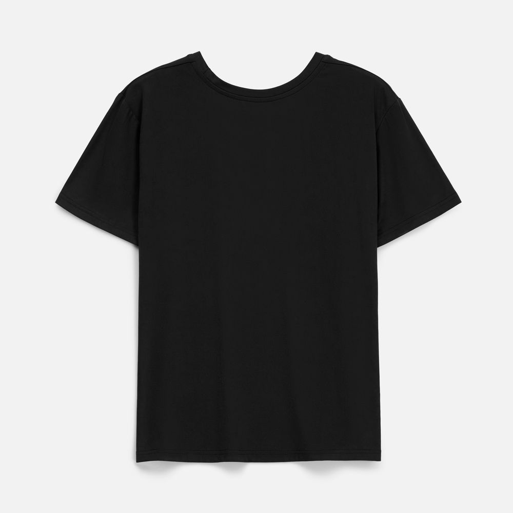 Футболка унисекс Senti, черная / Миниатюра WWW (1000)