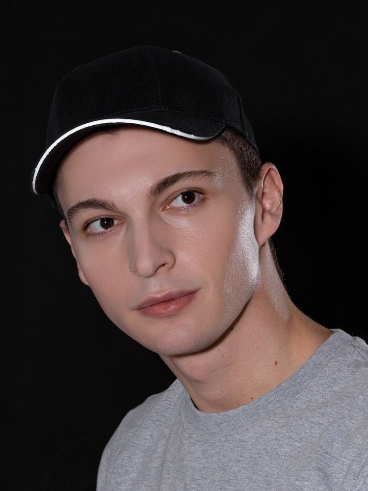 Бейсболка Hard Work Black со светоотражающим элементом / Миниатюра WWW (1000)