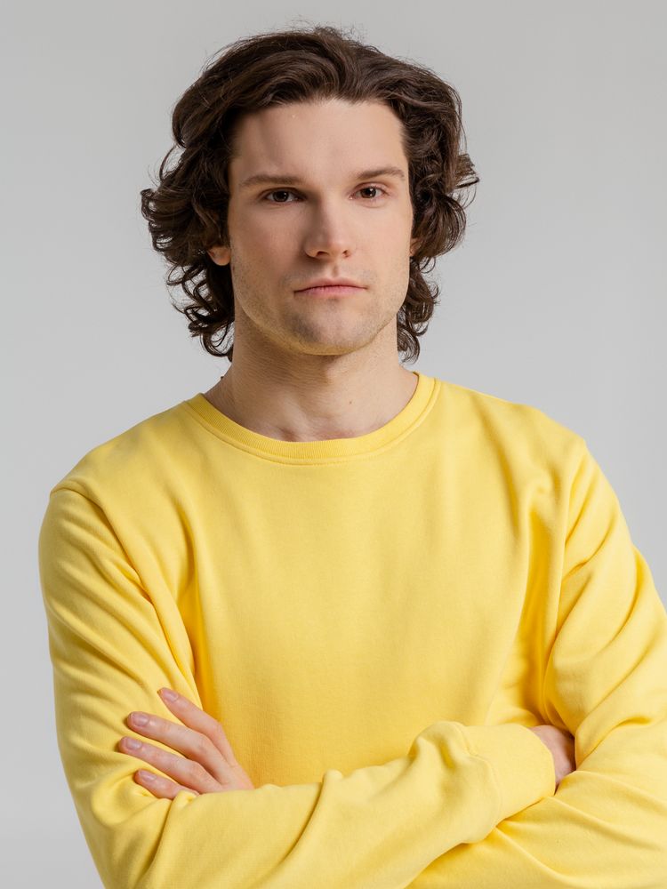 Свитшот унисекс BNC Organic, желтый / Миниатюра WWW (1000)