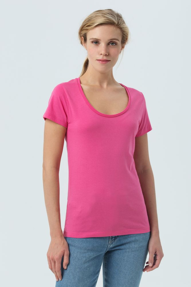 Футболка женская Metropolitan, ярко-розовая / Миниатюра WWW (1000)