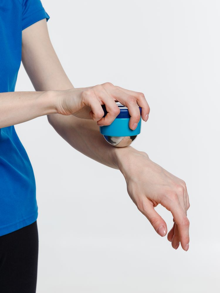 Шариковый ролик-массажер Blobus, синий с голубым / Миниатюра WWW (1000)