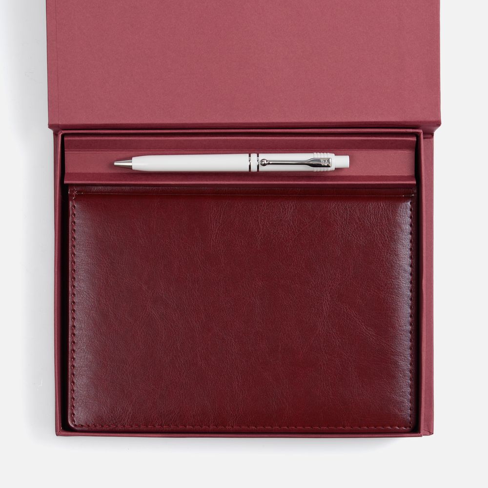 Набор Nebraska, бордовый / Миниатюра WWW (1000)