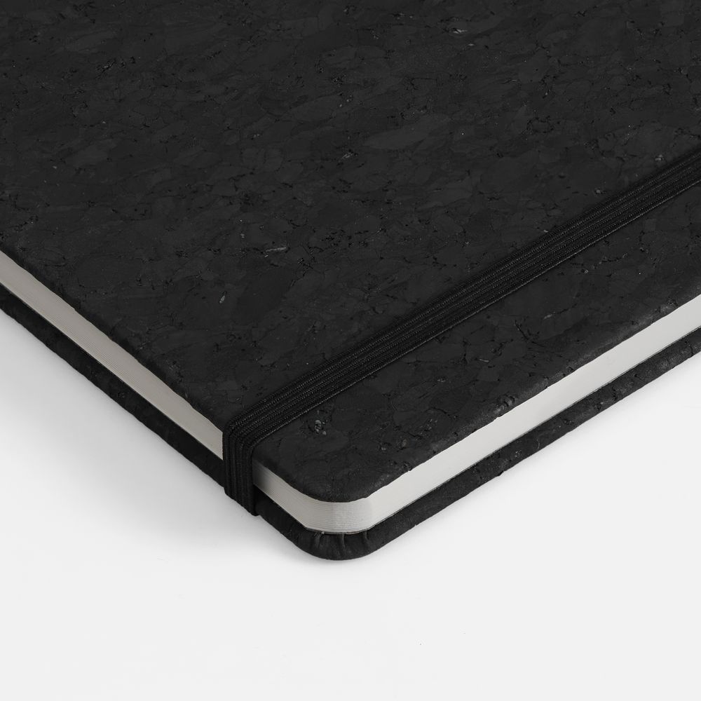 Блокнот Cork County, черный / Миниатюра WWW (1000)