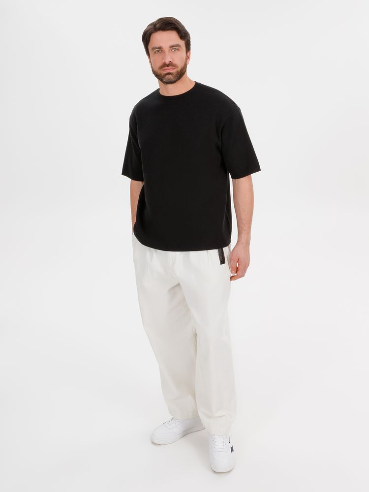 Джемпер с коротким рукавом Siluetti Volumica, черный / Миниатюра WWW (1000)