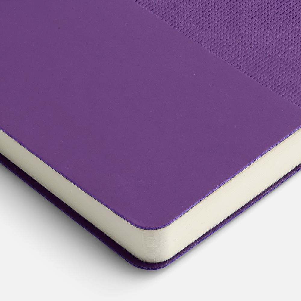 Ежедневник Vale New, недатированный, фиолетовый / Миниатюра WWW (1000)