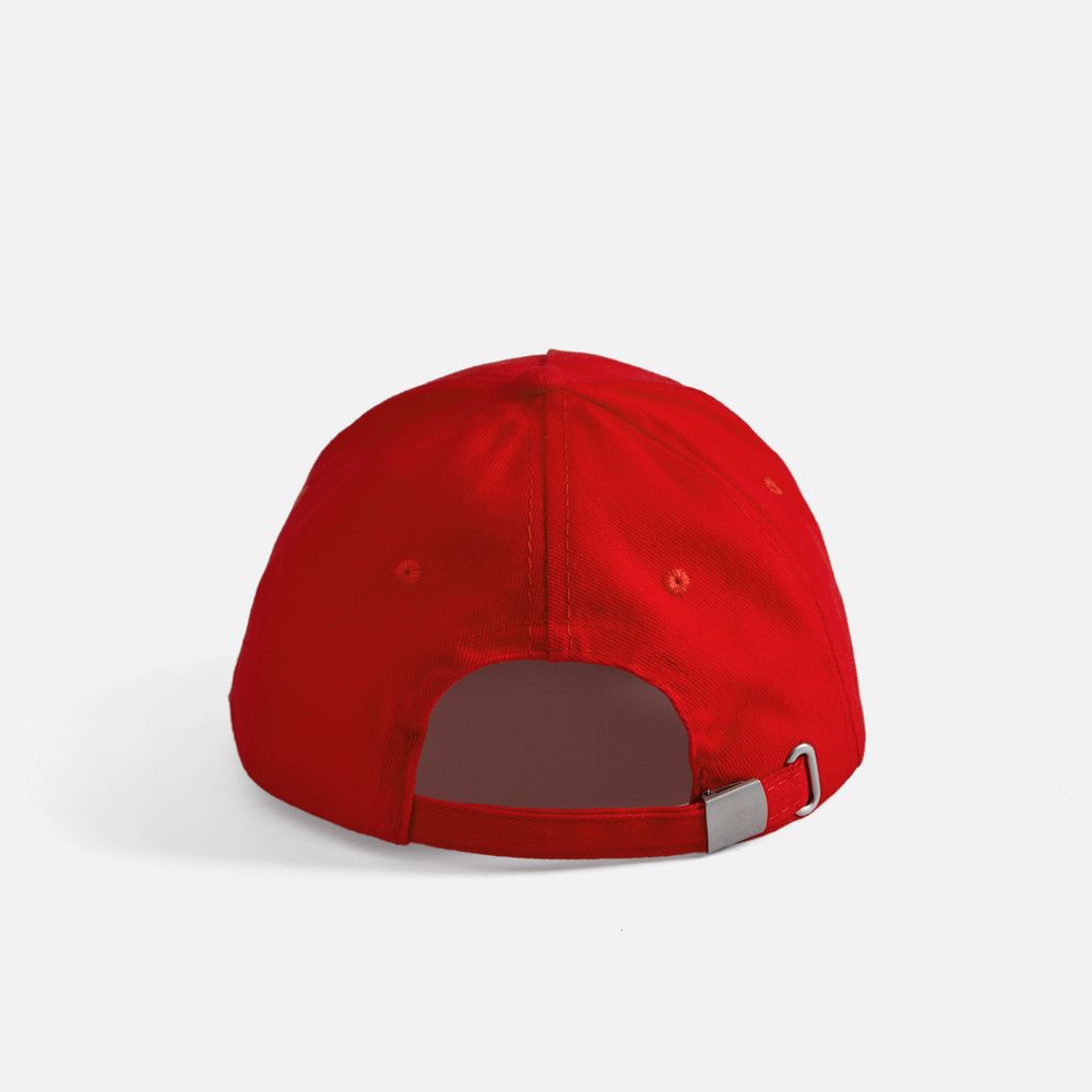 Бейсболка Long Beach, красная с белым / Миниатюра WWW (1000)