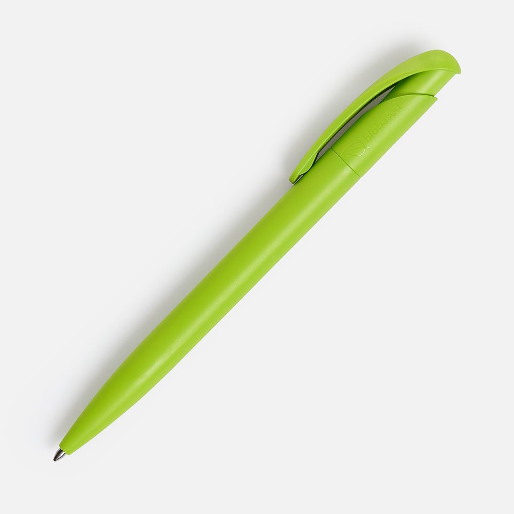 Ручка шариковая Nature Plus Matt, зеленое яблоко / Миниатюра WWW (1000)