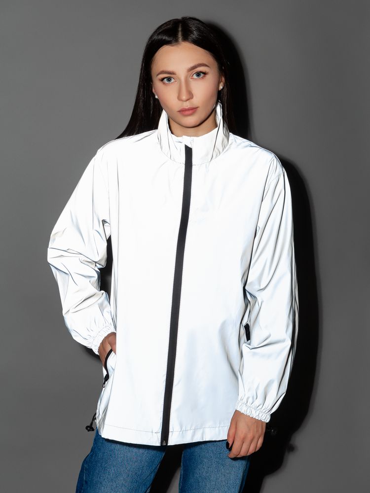 Ветровка Manifest из светоотражающей ткани, серая / Миниатюра WWW (1000)