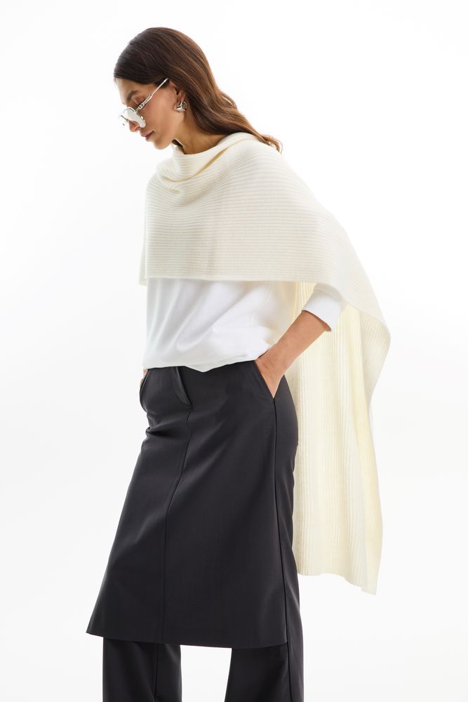 Шарф Bernard, молочно-белый / Миниатюра WWW (1000)