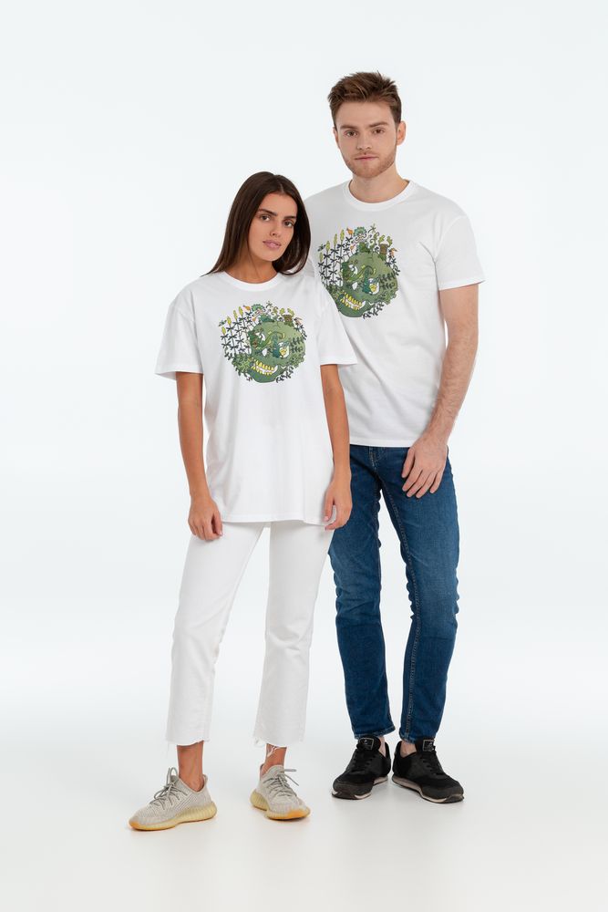 Футболка «Серенада», белая / Миниатюра WWW (1000)