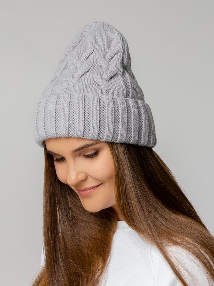 Шапка Loren, серая / Миниатюра WWW (1000)