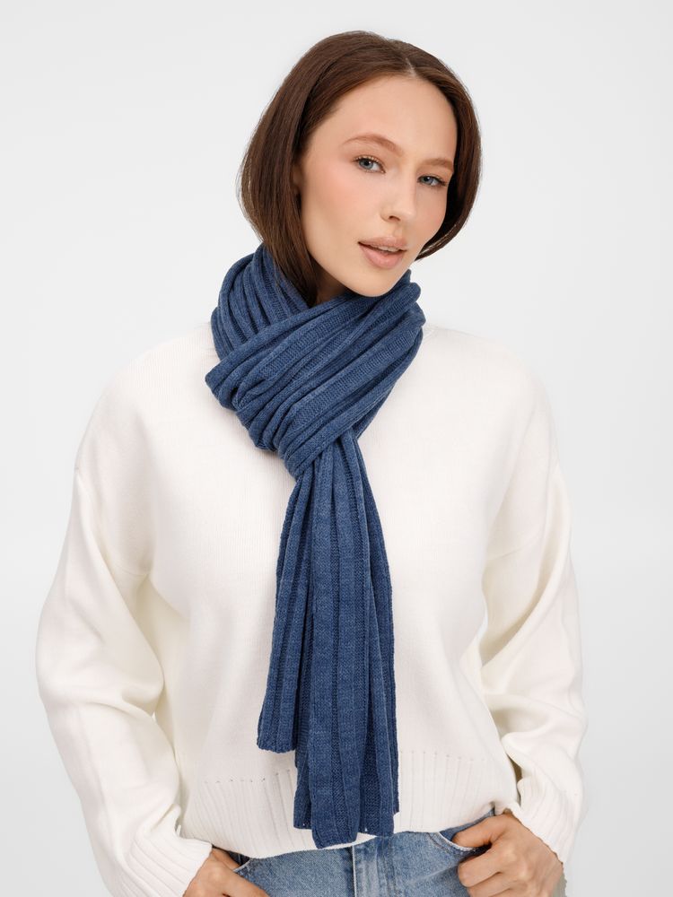 Шарф Metelitsa, синий меланж (джинс) / Миниатюра WWW (1000)