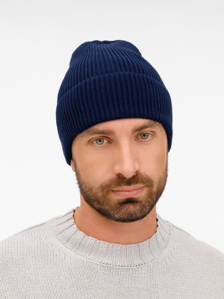 Шапка Nobilis Mono, темно-синяя / Миниатюра WWW (1000)