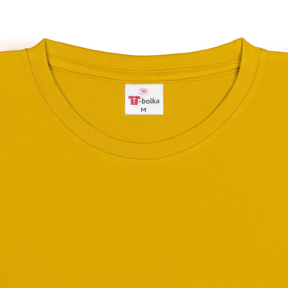 Футболка унисекс T-Bolka 180, желтая / Миниатюра WWW (1000)