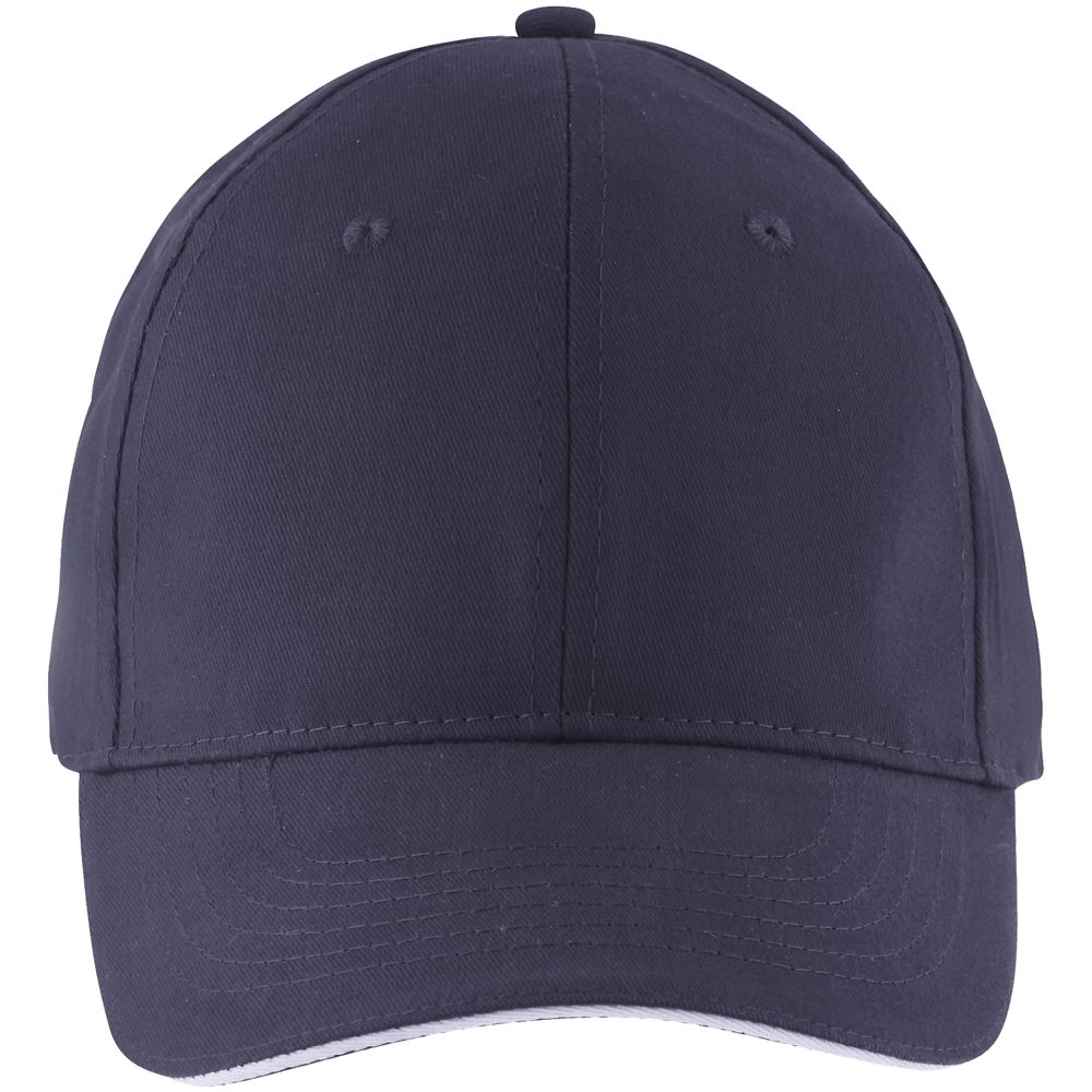 Бейсболка Solar, темно-синяя с белым / Миниатюра WWW (1000)