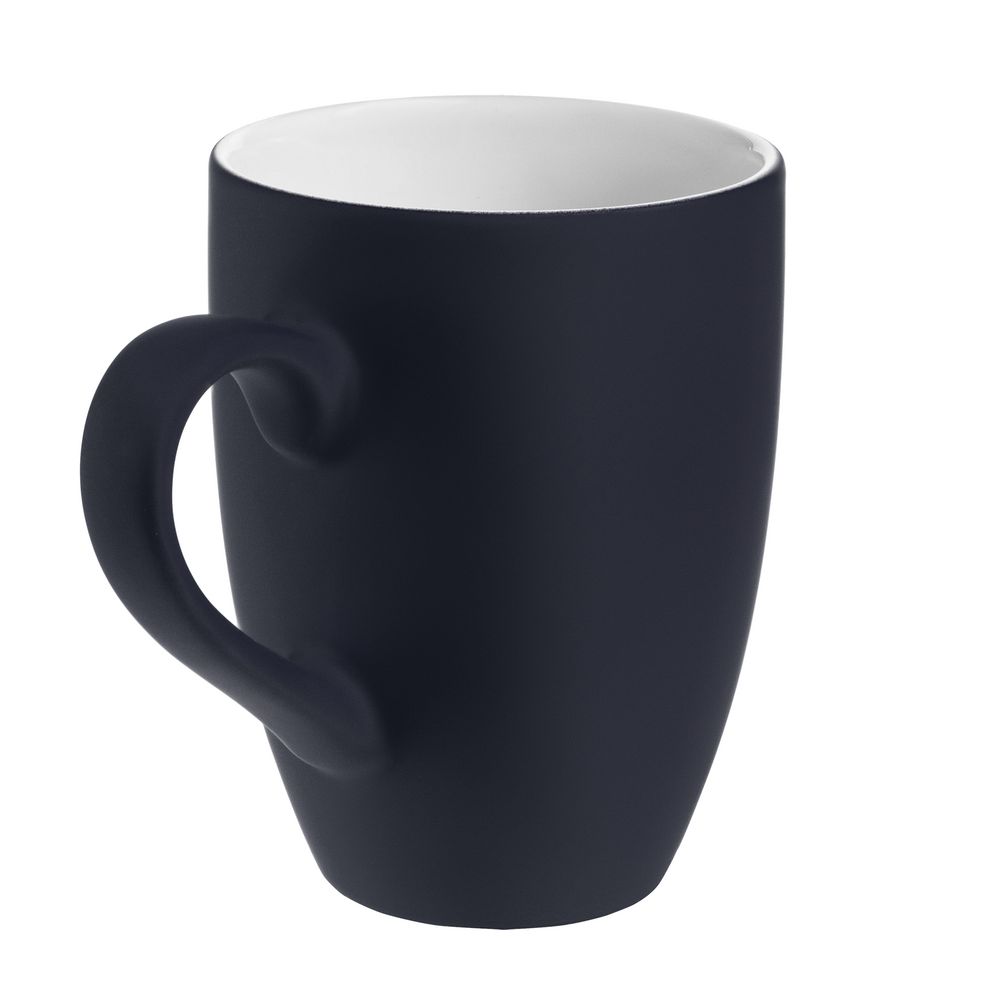 Кружка Best Morning c покрытием софт-тач, темно-синяя / Миниатюра WWW (1000)