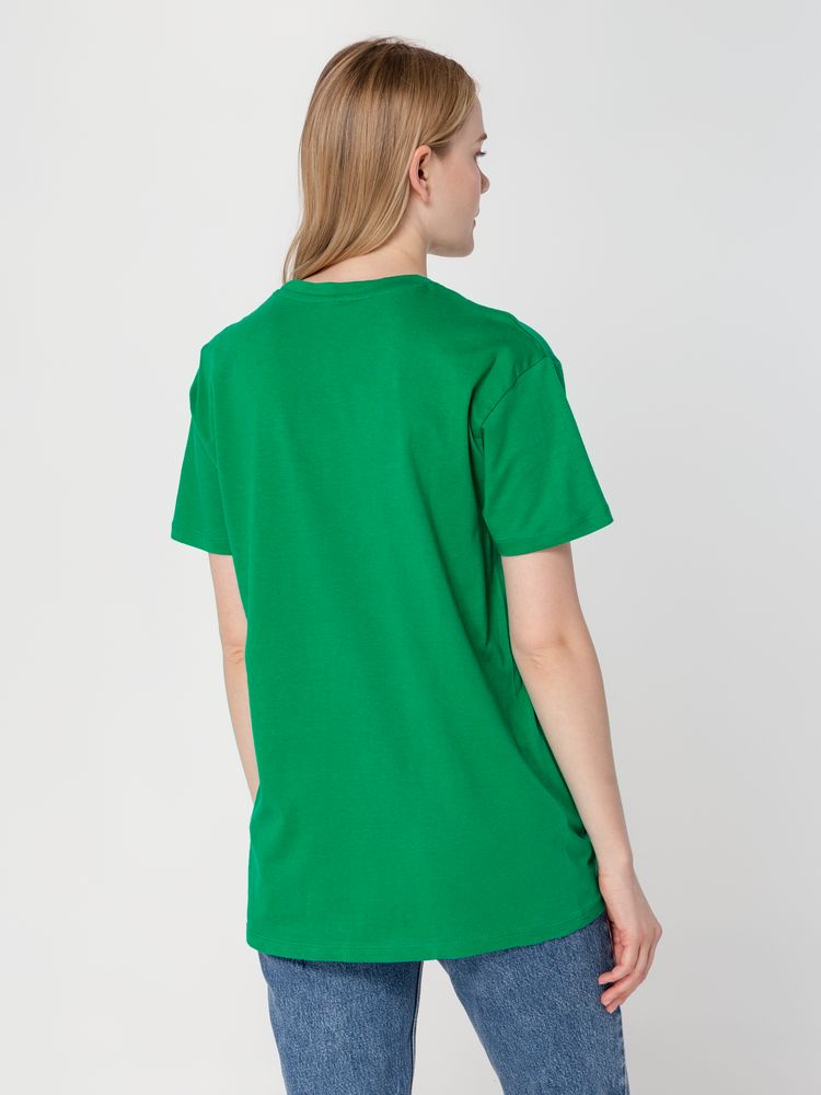 Футболка унисекс Regent 150, зеленая (изумрудная) / Миниатюра модельного (1000)