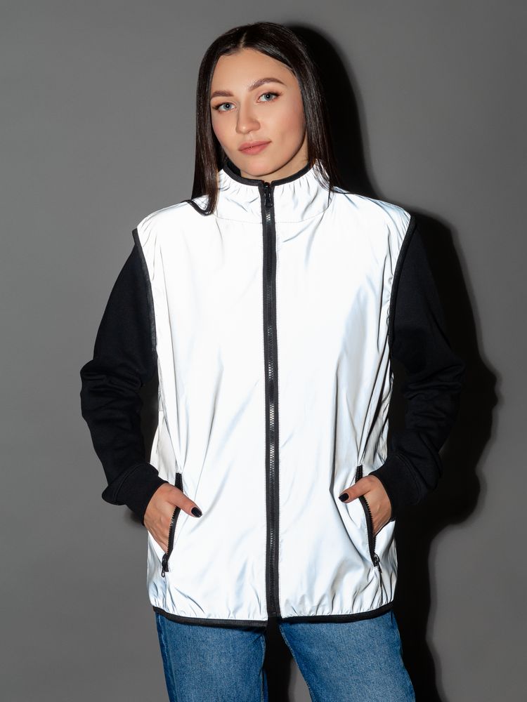 Жилет двусторонний Manifest из светоотражающей ткани, серый / Миниатюра WWW (1000)