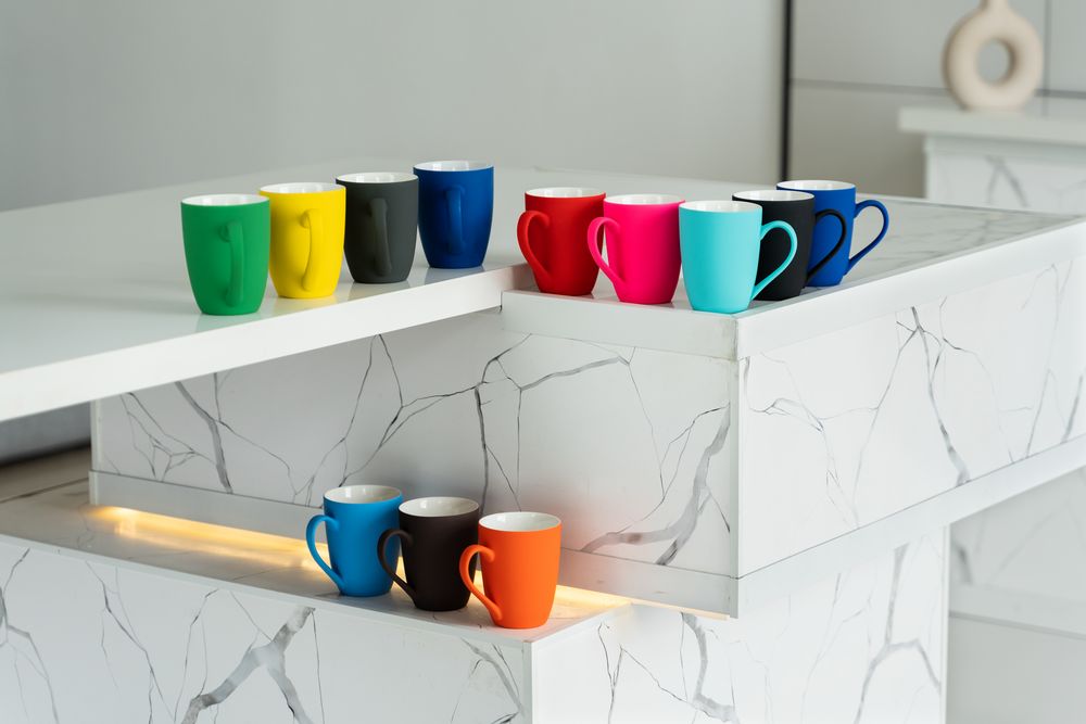 Кружка Good Morning с покрытием софт-тач, голубая / Миниатюра WWW (1000)