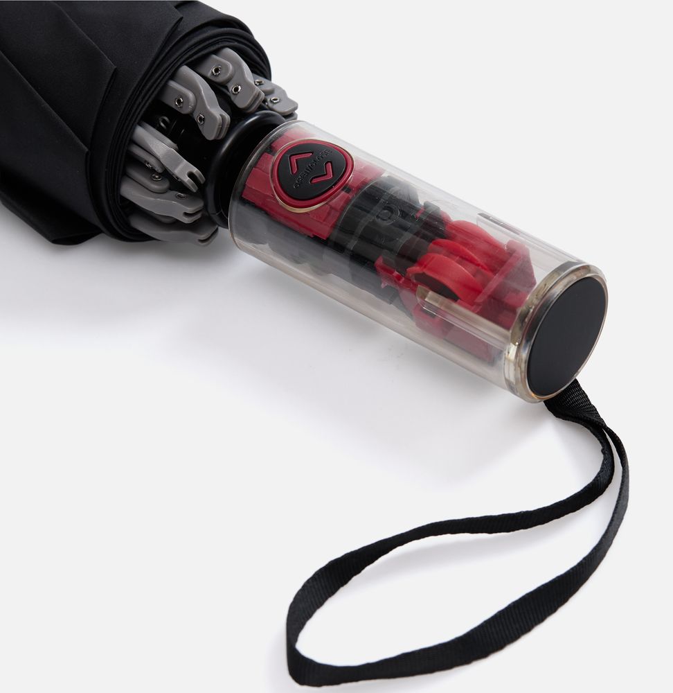 Зонт наоборот складной Futurum, черный / Миниатюра WWW (1000)