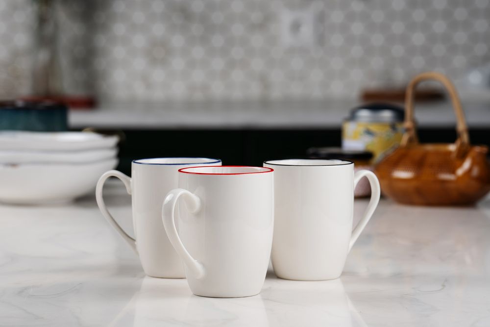 Кружка Simmy, белая с красным / Миниатюра WWW (1000)