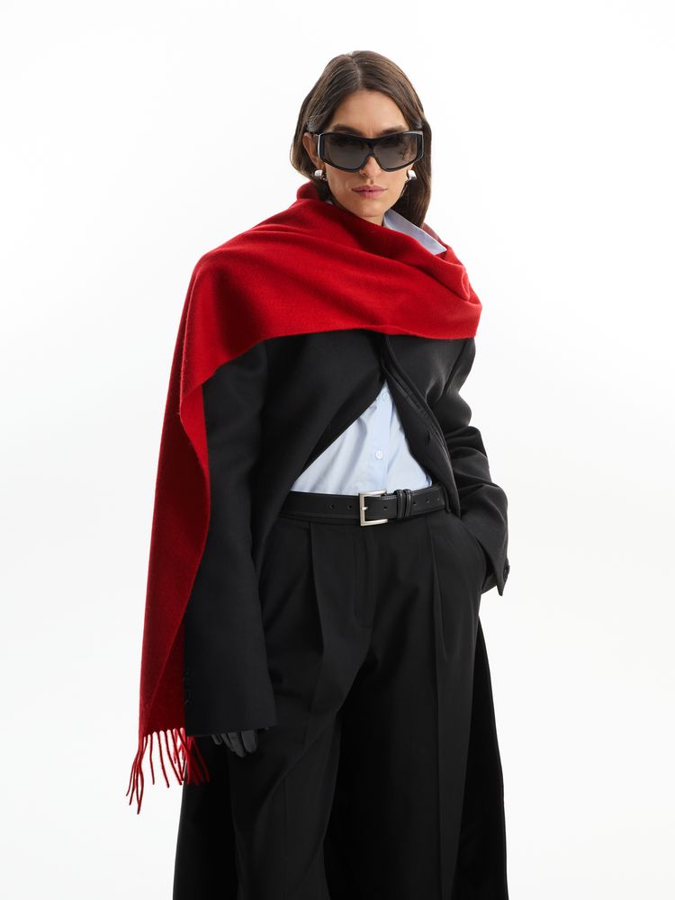 Шарф Graceful, красный / Миниатюра WWW (1000)