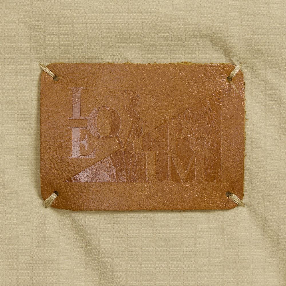 Куртка-парка унисекс Sfera, бежевая / Миниатюра нанесения (1000)