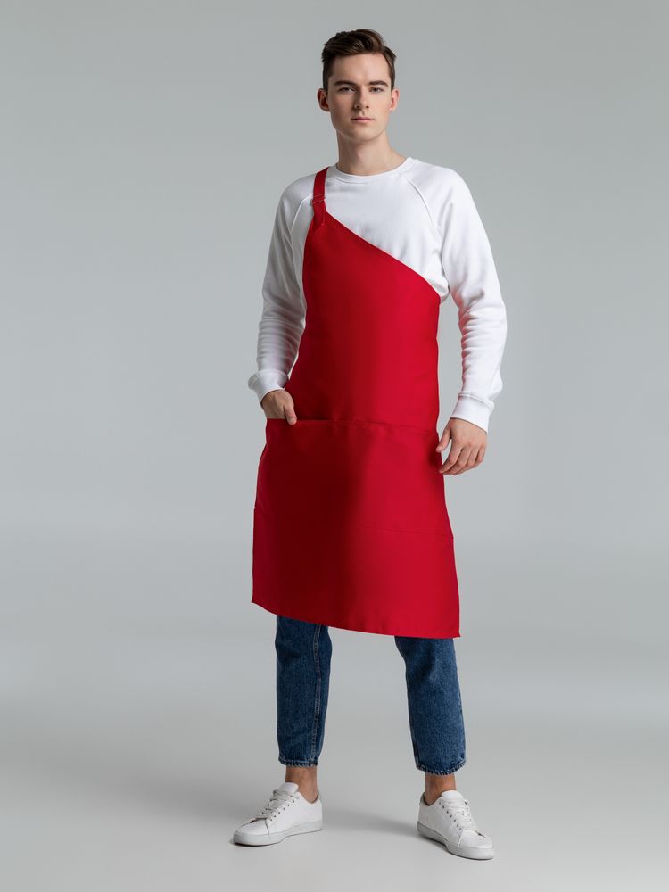 Фартук Attika, красный / Миниатюра WWW (1000)