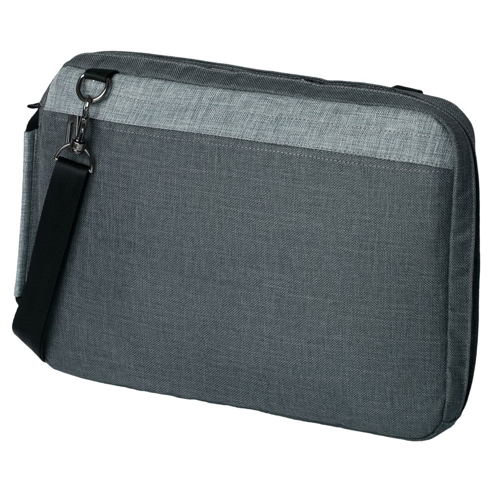 Конференц-сумка 2 в 1 twoFold, темно-серая / Миниатюра WWW (1000)