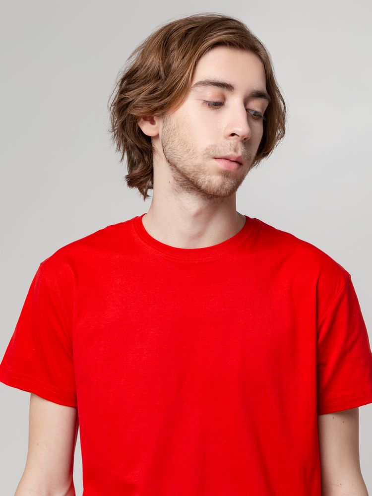 Футболка унисекс T-bolka 140, красная / Миниатюра WWW (1000)