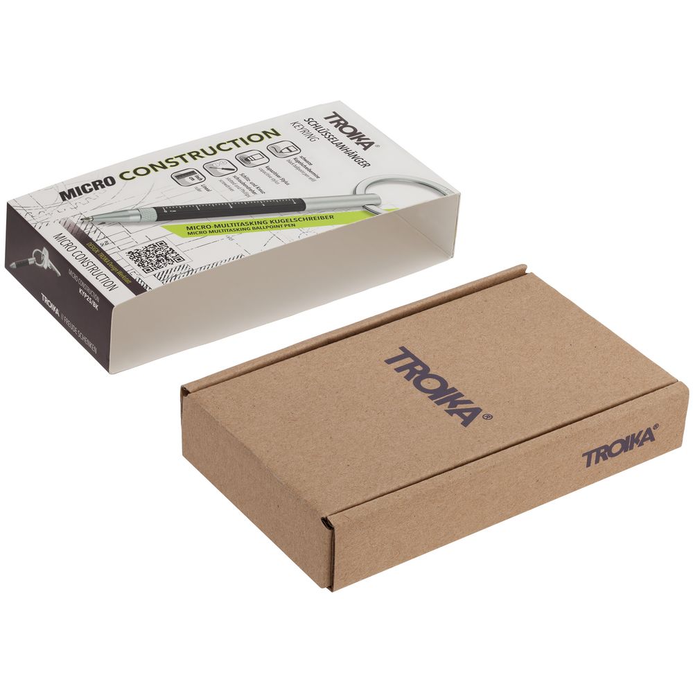 Ручка-брелок Construction Micro, черный / Миниатюра WWW (1000)