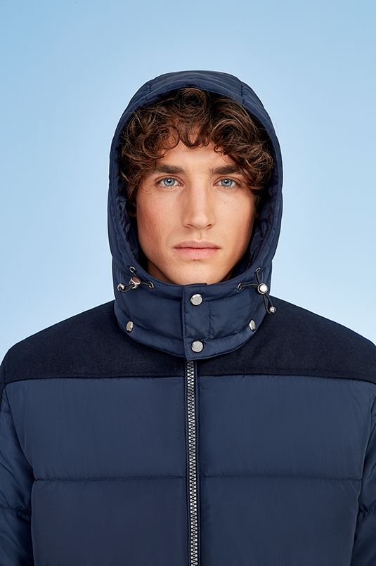 Куртка мужская Reggie, темно-синяя / Миниатюра WWW (1000)