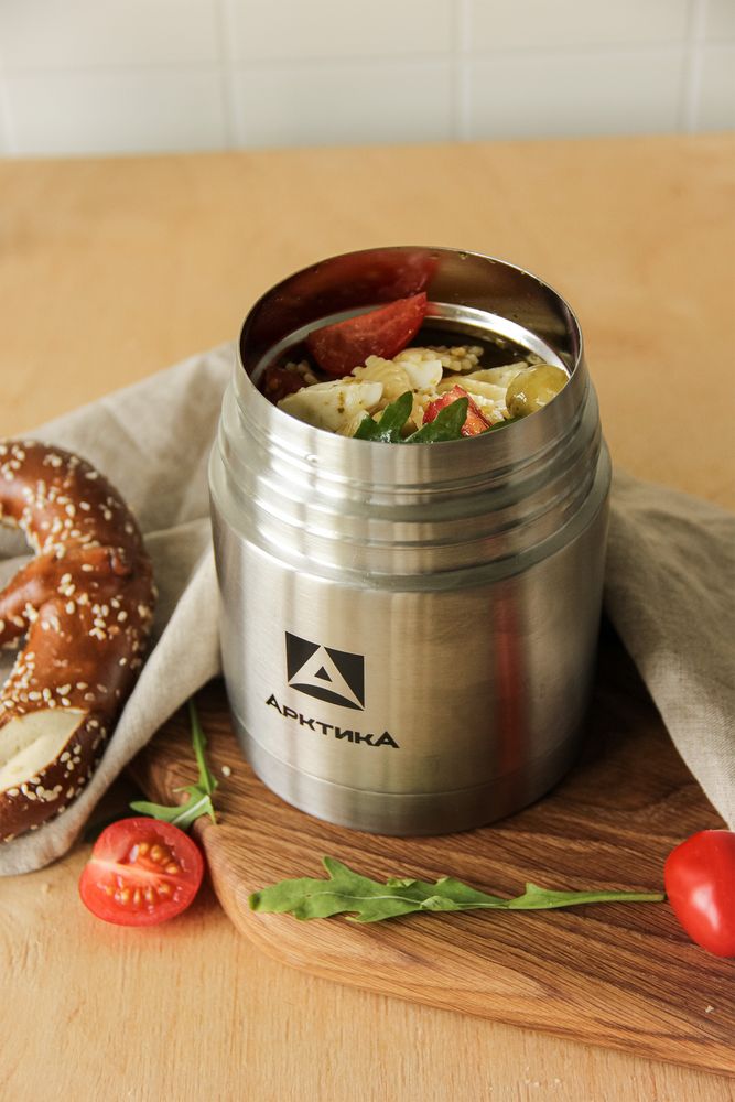 Термос для еды «Арктика 500», стальной / Миниатюра WWW (1000)