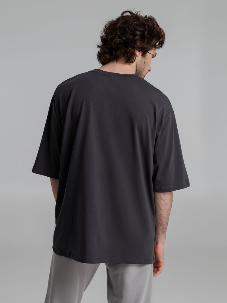 Футболка оверсайз Slope, темно-серая / Миниатюра WWW (1000)